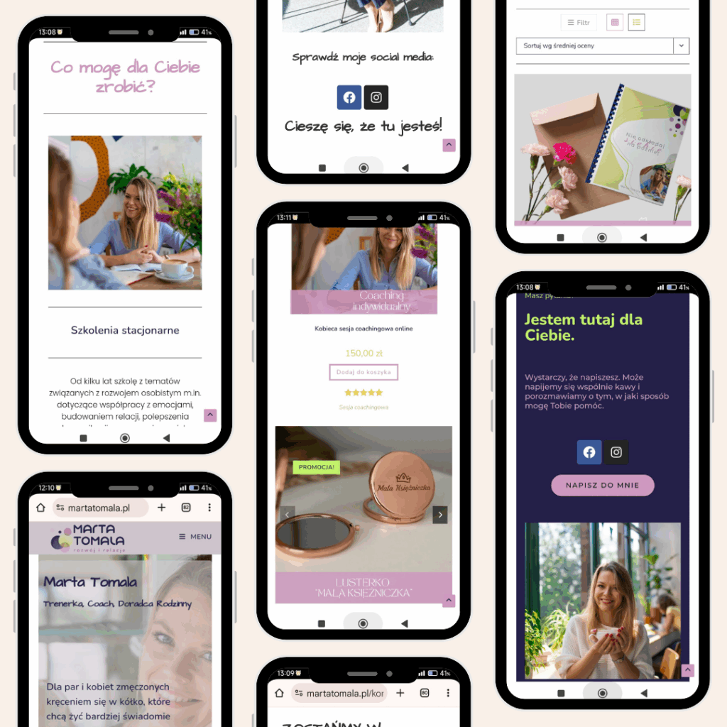 tworzenie strony WordPress dla ekspertki